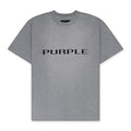Heather Grey Textured Wordmark T-shirt
