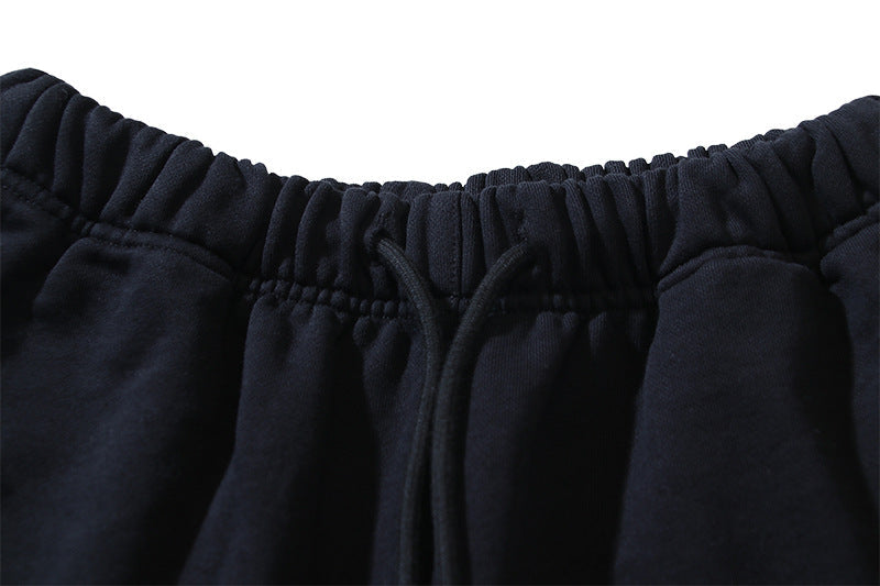 OFF-WHITE "Chain Link Arrow" Metal Texture Cotton Sweatshorts