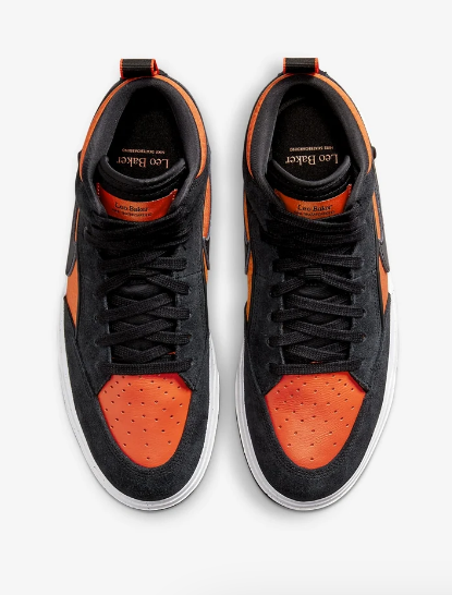 Nike SB React Leo 'Black Electro Orange' (Men's)