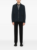 Woolrich logo-patch zip-up jacket