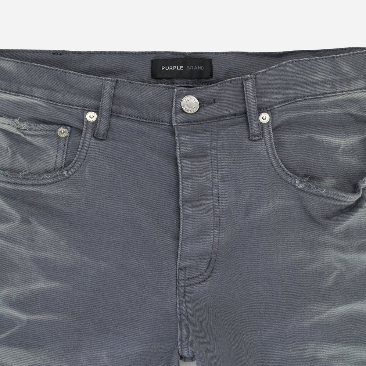 FADED SIDE SEAM CHARCOAL SKINNY JEANS