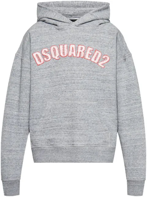 DSQUARED2 Hoodie with logo embroidery