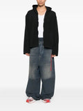 Balenciaga hooded zip-up jacket