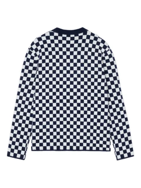Sunnei checkerboard-pattern sweater