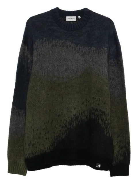 Carhartt WIP Tinley colour-block crew-neck sweater