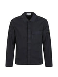 Stone Island 1200013 stretch organic cotton twill shirt jacket