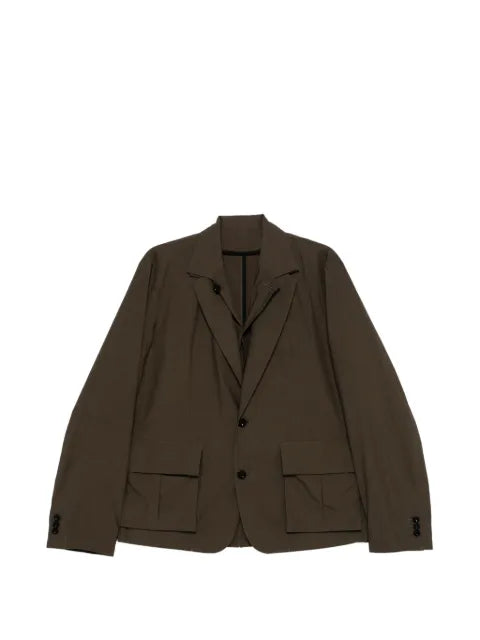 sacai button flap-pocket jacket