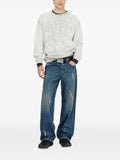 Diesel sweatshirt with dévoré print