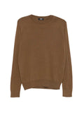 ALPHA STUDIO crew-neck long-sleeve sweater