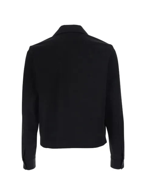 AMIRI script collar shirt jacket