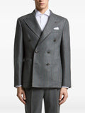 Peserico pinstripe double-breasted jacket