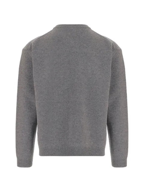 Maison Kitsuné Fox Head intarsia-knit sweater