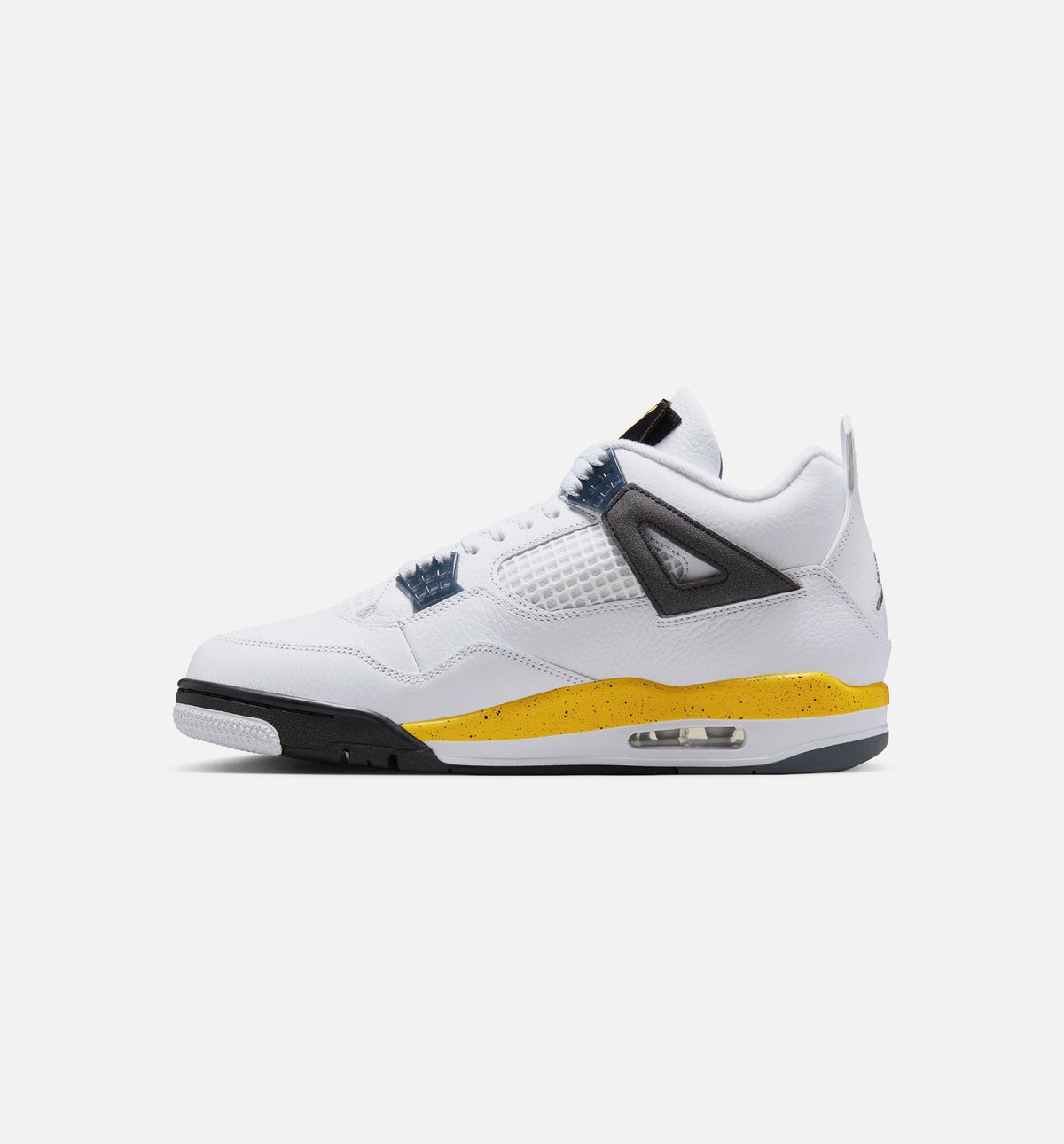 Air Jordan 4 Retro Rare Air Tour Yellow Men's – White/Dark Blue Grey/Black/Tour Yellow