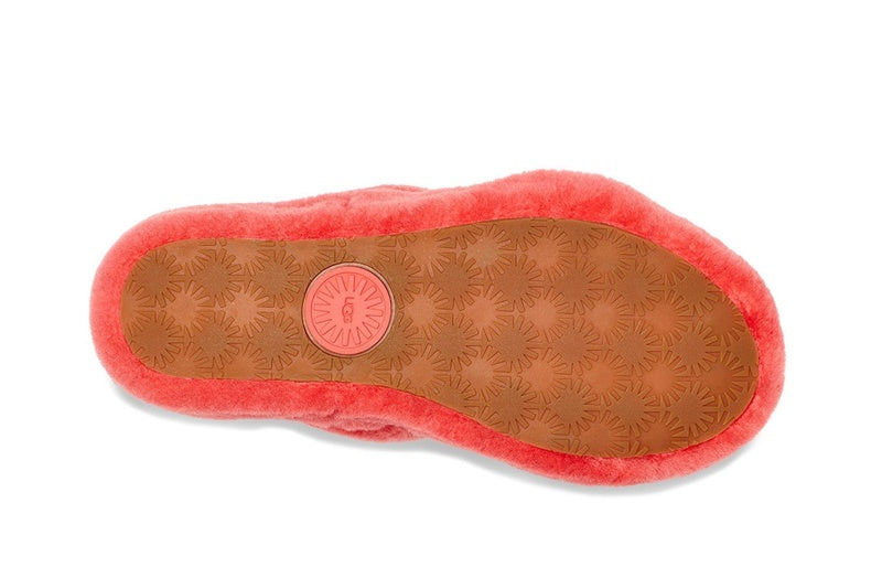 Fluffy Strap Sandals — Red | New Arrival | In Stock