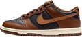 Big Kid's Nike Dunk Low Black/British Tan-Cacao Wow (FB9109 006)
