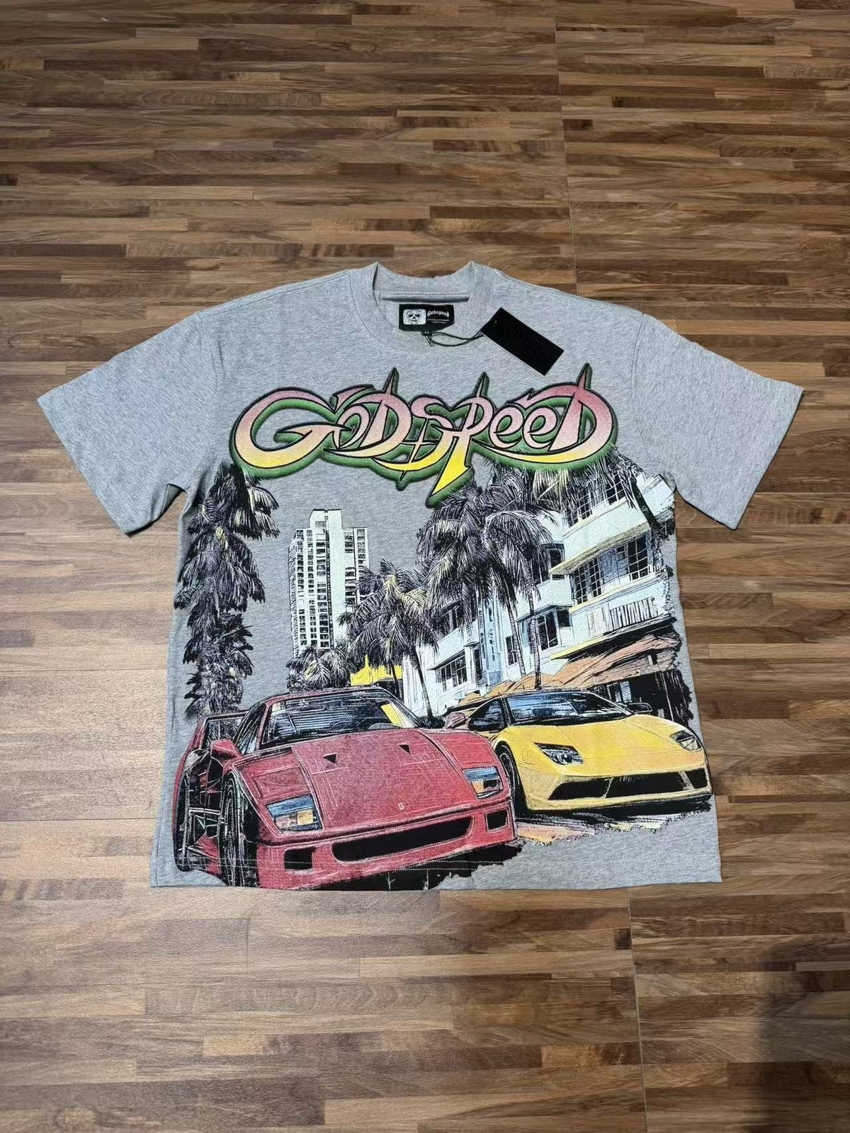 Godspeed Car City G-Back Graphic T-Shirt