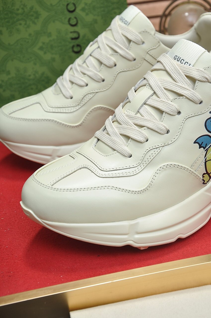Gucci Dinosaur Graphic Sneakers