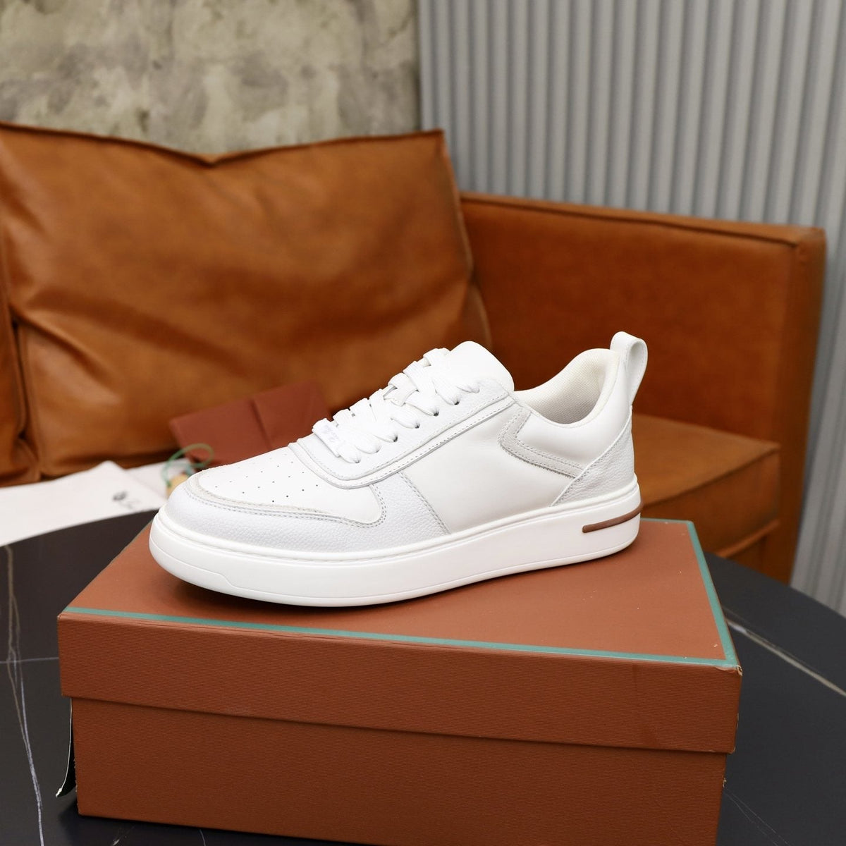 Loro Piana Week End Walk Low-Top Sneakers